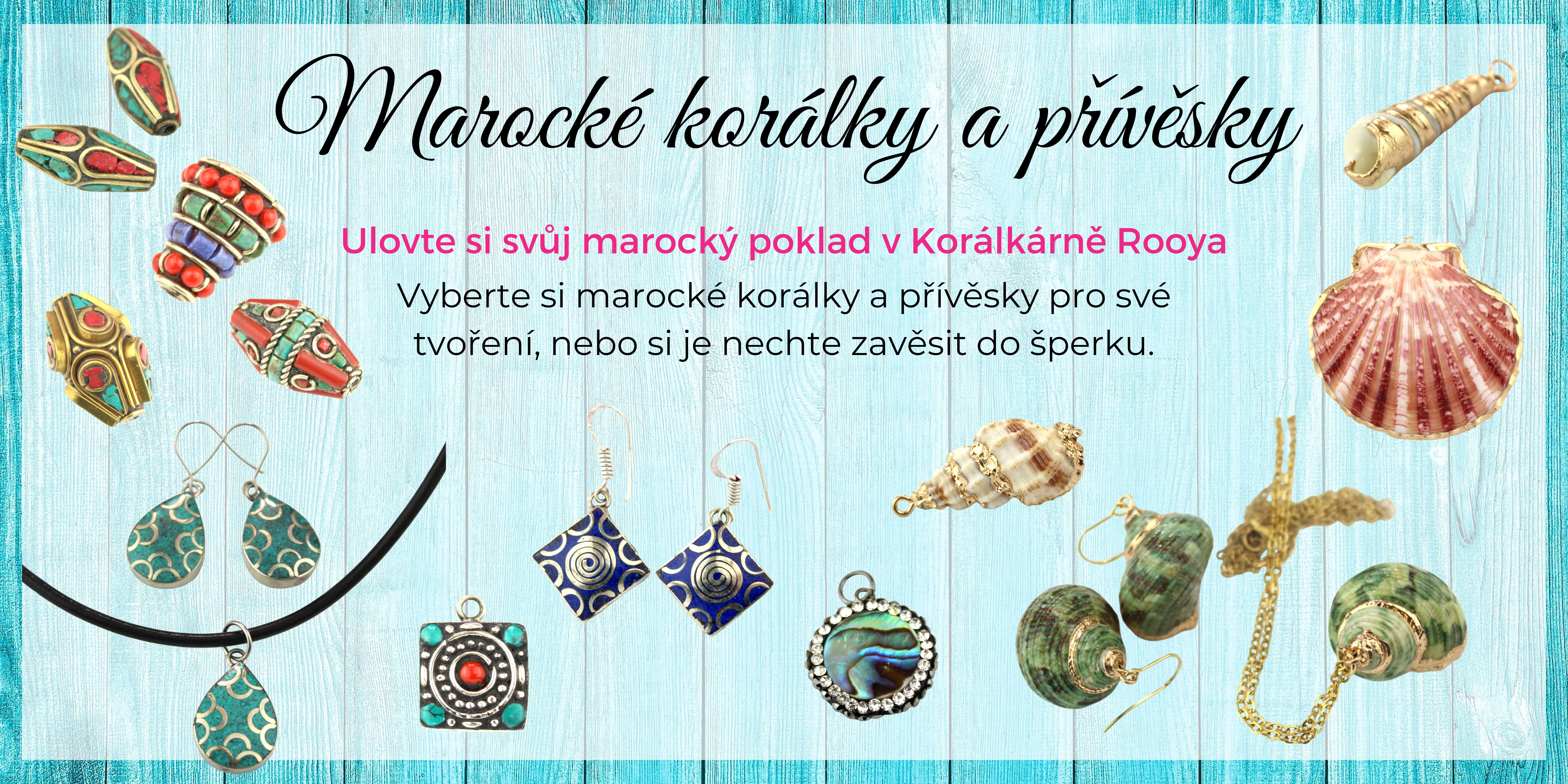 Copy of Marocké korálky a přívěsky